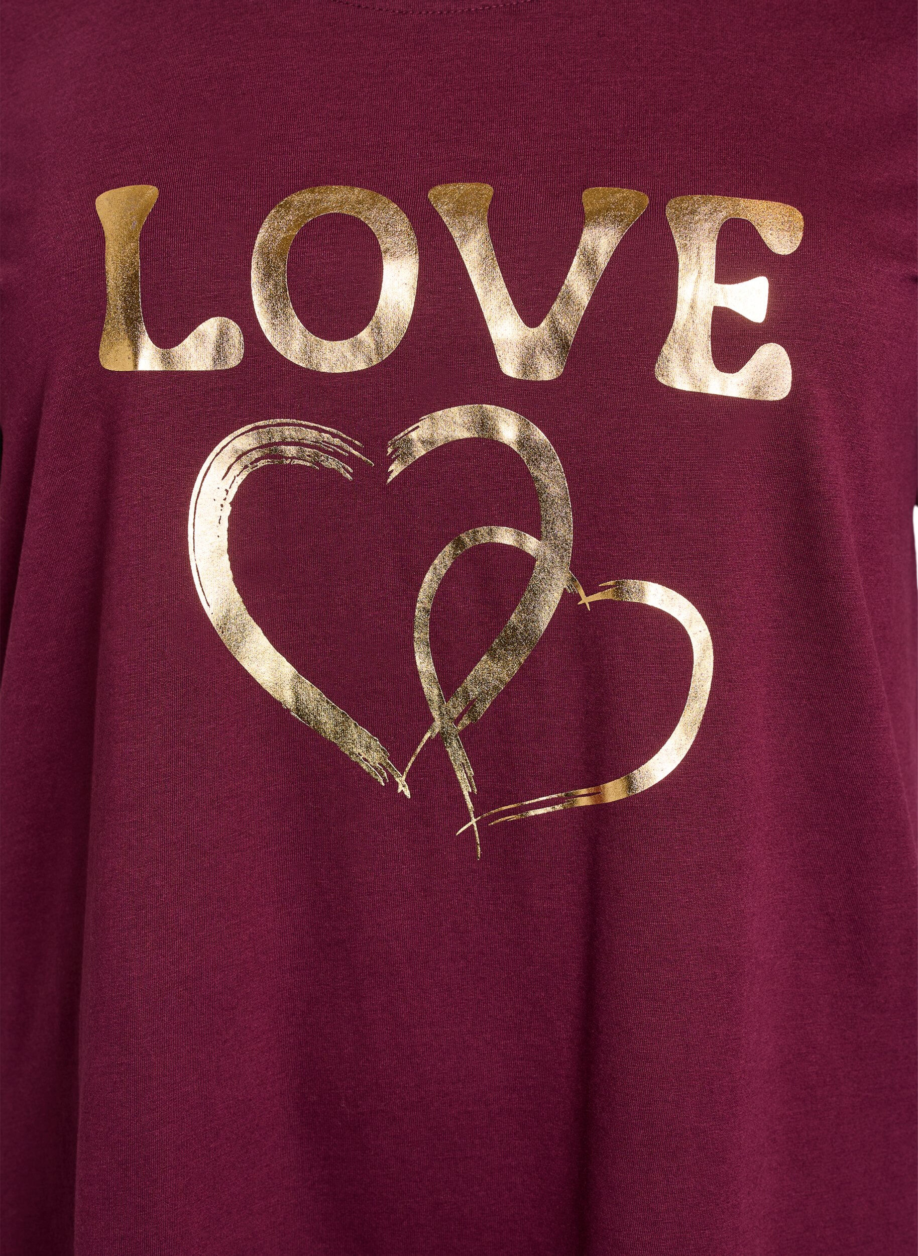 ZizzifashionT-shirt with motif, Red, Packshot image number 2