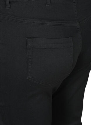 High waisted Amy capri jeans with super slim fit, Black, Packshot image number 3
