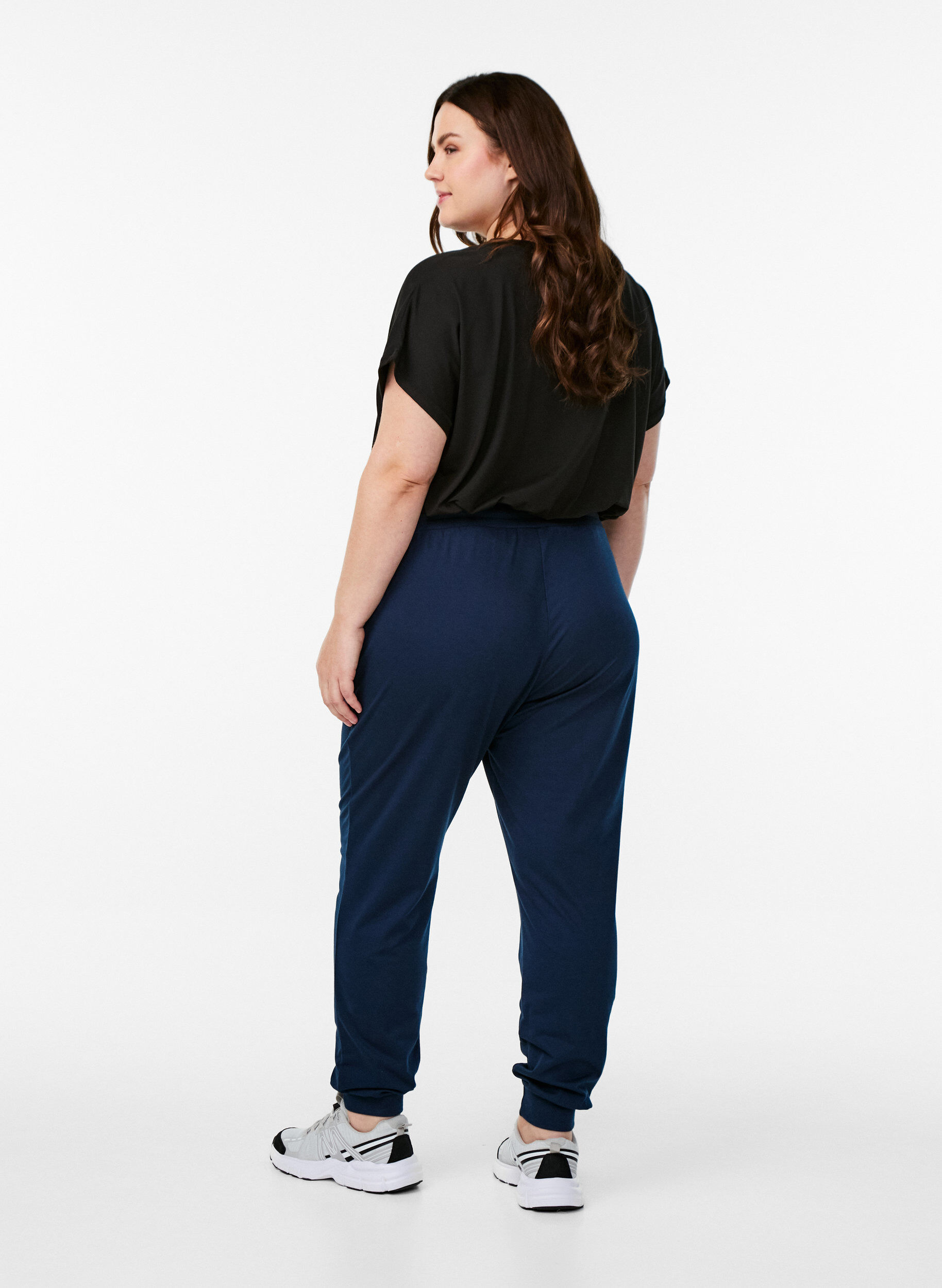 ZizzifashionLoose tracksuit trousers with pockets, Blue, Model image number 1