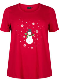 Christmas T-shirt with sequins