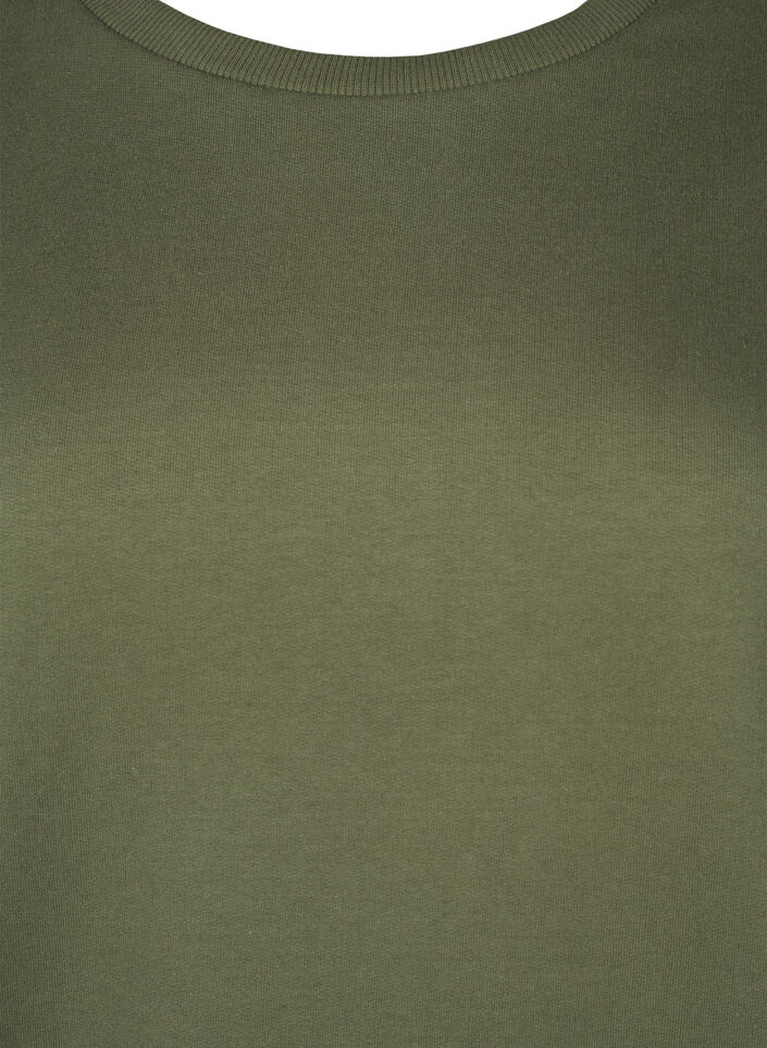 Sweatshirt with embroidered flowers, D. L. Green W. emb., Packshot image number 2