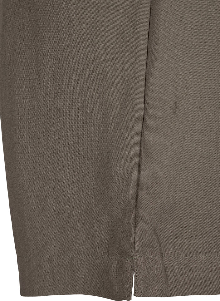 Loose viscose shorts, Chocolate Chip, Packshot image number 3