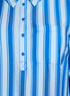 Short dress with collar and chest pocket, Blue, Packshot image number 2
