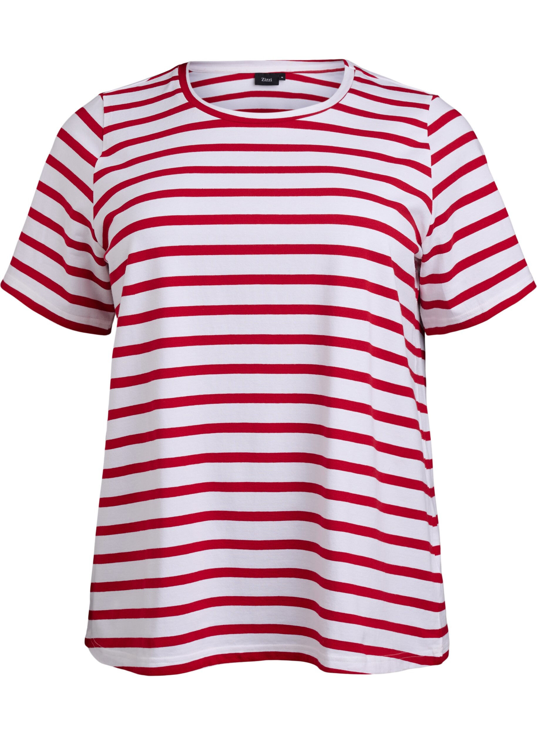 Striped T-shirt in organic cotton
