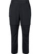 2-in-1 hiking pants, Black, Packshot image number 0
