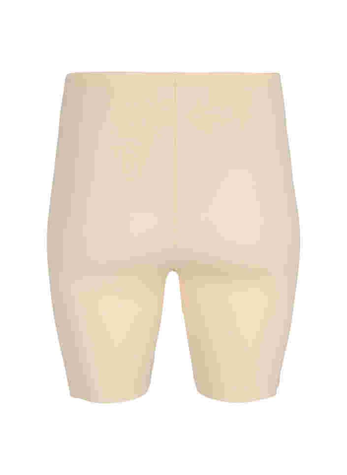 Light shapewear shorts with high-rise waist, Nude, Packshot image number 1