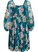 Chiffon party dress with long sleeves, Green, Packshot image number 1
