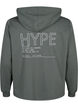 Hoodie with text print, Urban Chic, Packshot image number 1