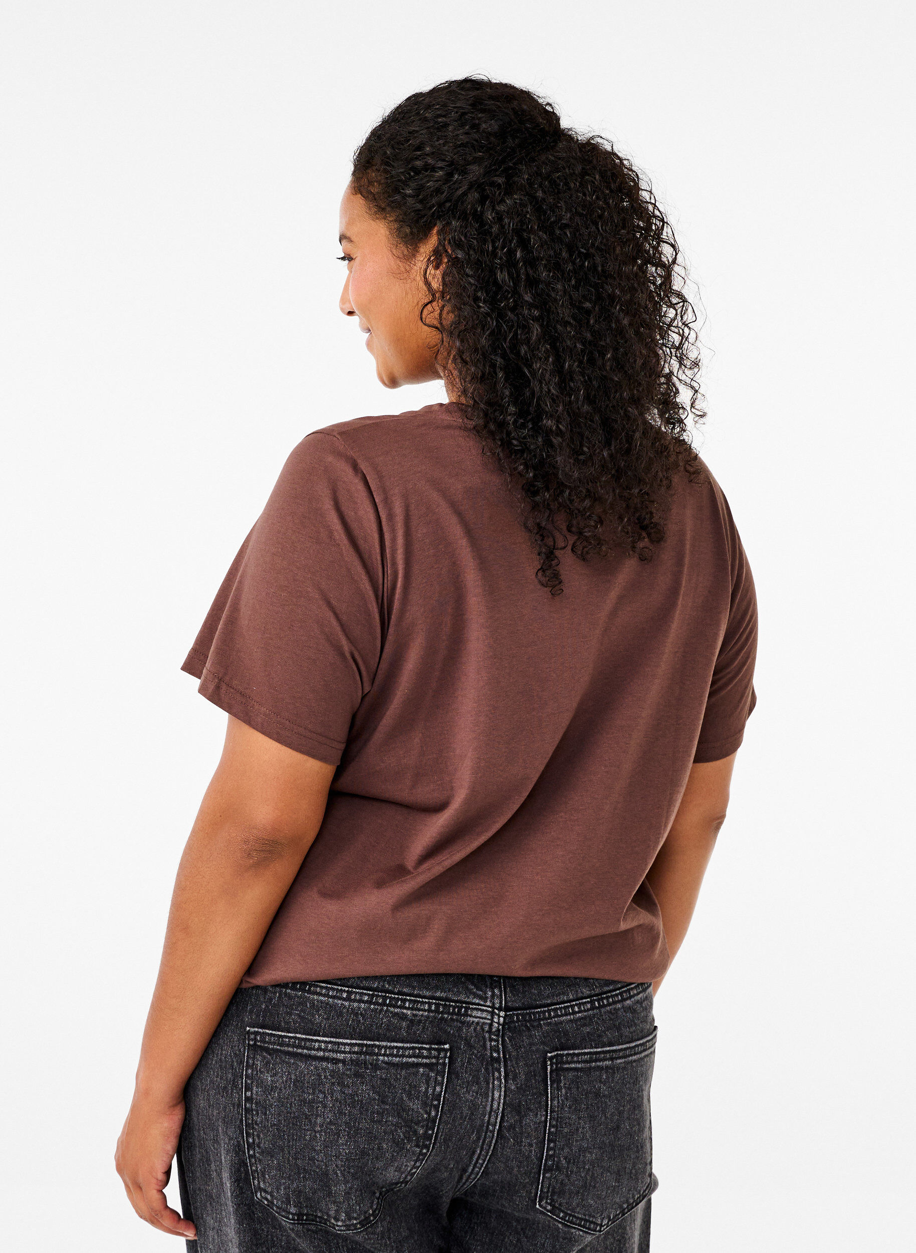 Zizzifashion Cotton T-shirt with print, Ch. Martini w.Fl.Box, Model image number 1