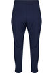 Trousers with pockets and decorative buttons, Blue, Packshot image number 1