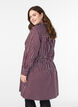 Striped shirt dress with an elasticated waist, Dark Bordeaux, Model image number 2