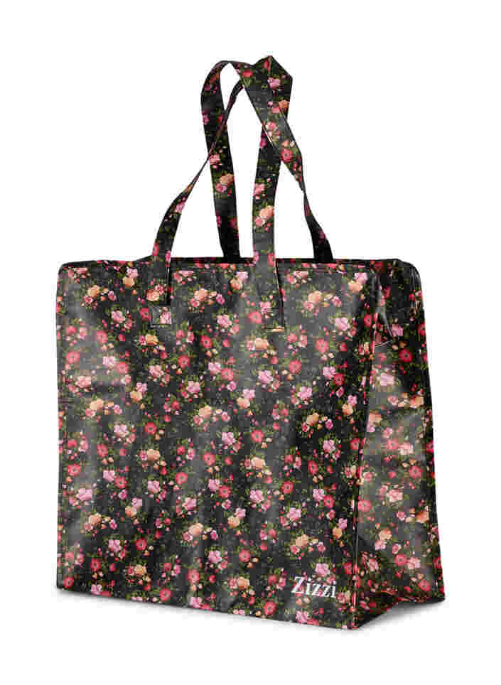 Shopping bag with zip, Bittersweet Flower, Packshot image number 1