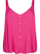 Viscose top with narrow straps, Raspberry Sorbet, Packshot image number 0