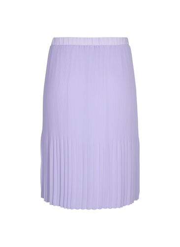 Pleated midi skirt, Lavender SOLID, Packshot image number 1