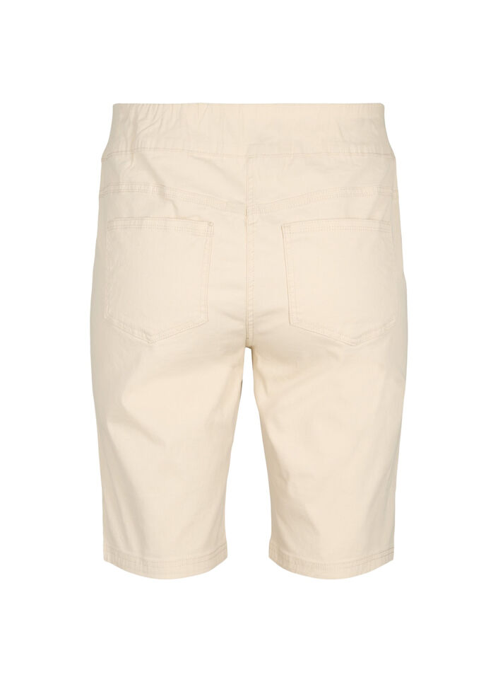 Close-fitting shorts with back pockets, Fog, Packshot image number 1
