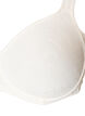 Comfort bra with a lace overlay and moulded cups, White, Packshot image number 2