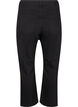 Cropped Vera jeans with a straight fit, Black, Packshot image number 1