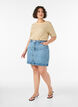 Striped T-shirt with ribbed texture, Yellow, Model image number 1