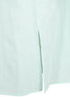 Cotton blend kaftan dress with linen, Green, Packshot image number 3