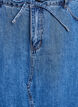 Denim maxi skirt with tie belt, Blue, Packshot image number 2