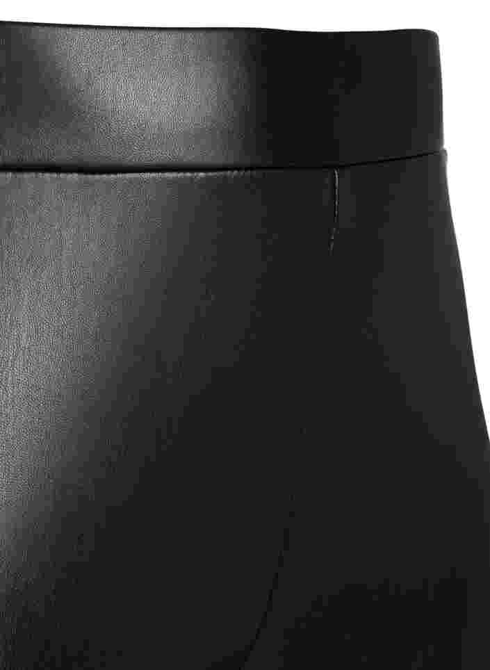 Coated leggings with lining, Black, Packshot image number 2