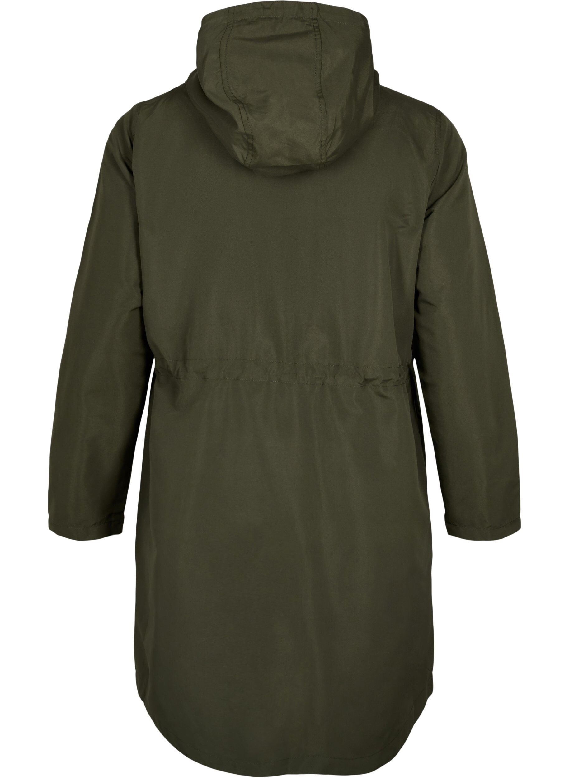 Zizzifashion FLASH - Water-repellent parka with hood, Black Ink, Packshot image number 1