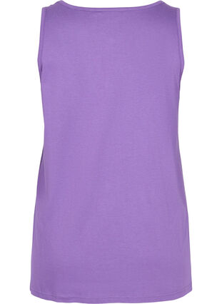 Top with a-shape and round neck, Deep Lavender, Packshot image number 1