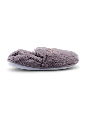 Closed-toe slippers, Grey, Packshot image number 0