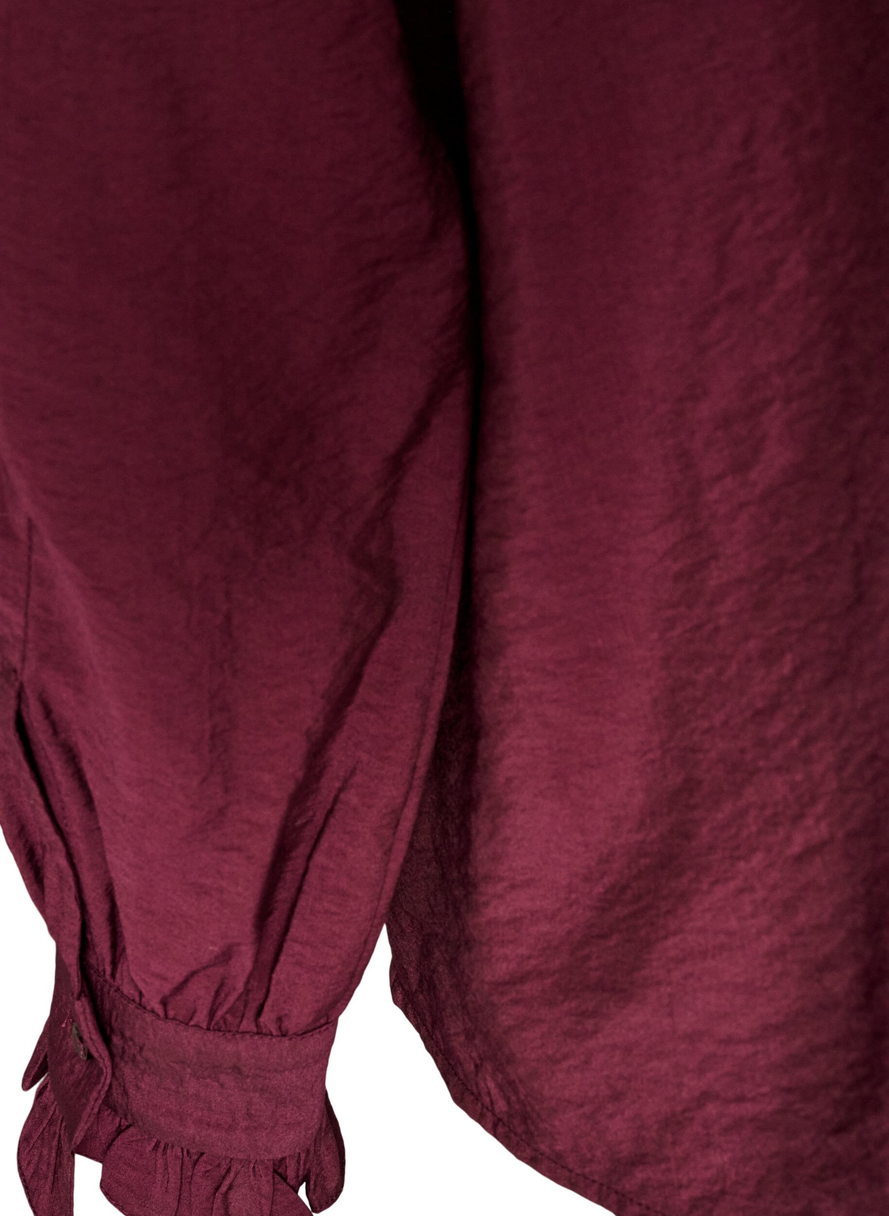 ZizzifashionShirt blouse with embroidered floral appliqu&eacute;s, Red, Packshot image number 3