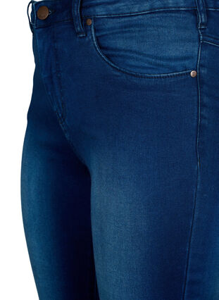 Super slim Amy jeans with high waist, Blue Denim, Packshot image number 2