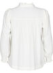 Blouse with ruffle collar, Vanilla, Packshot image number 1
