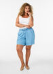 Rib top with square neckline, White, Model image number 1