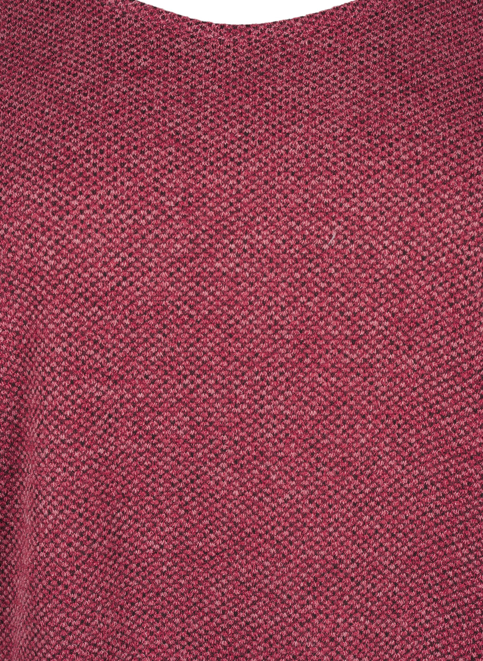 Zizzifashion T-shirt dress with short sleeves, Dry Rose, Packshot image number 2