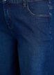 FLASH - Loose denim shorts with high waist, Blue, Packshot image number 2