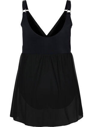 Swim dress with light padding, Black, Packshot image number 1