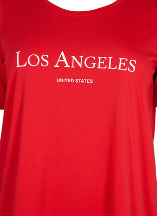 FLASH - T-shirt with motif, High Risk Red, Packshot image number 2