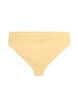 Tai briefs with dobby texture and lace trim, Yellow, Packshot image number 1