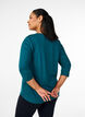 Sports top with 3/4 sleeves, Green, Model image number 2