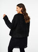 Jacket with bow and glitter thread, Black, Model image number 1