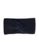 Knitted headband, Black, Packshot image number 0