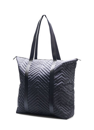 Bag with zipper, Black, Packshot image number 1