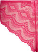 Brazilian lace panties with regular waist, Pink, Packshot image number 3