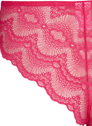 Brazilian lace panties with regular waist, Love Potion, Packshot image number 3