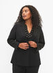 Blazer with a single button closure, Black, Model image number 0