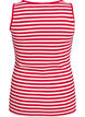 Striped tank top with a rib structure, Snow W. U.R.Stripe, Packshot image number 1