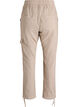 Loose cargo trousers in cotton, Beige, Packshot image number 1