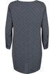 V-neck dress with print, Navy Graphic AOP, Packshot image number 1