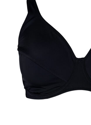 Bikini top with underwire, Black, Packshot image number 2