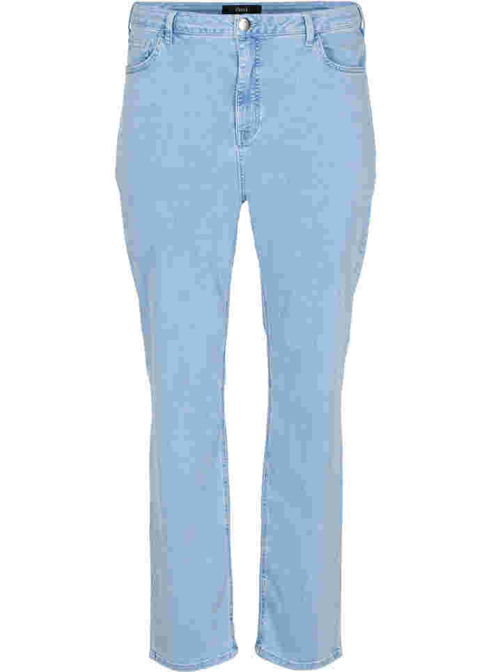 Extra high-waisted Megan jeans, Light blue, Packshot