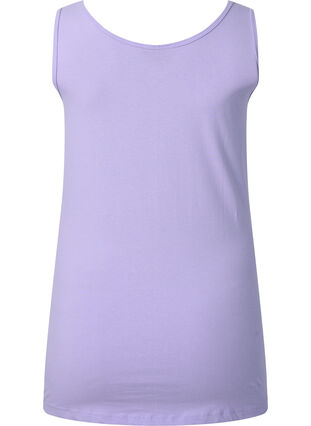 Cotton basic top, Lavender, Packshot image number 1